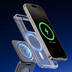 SnapFold 3-in-1 Magnetic Charging Station, Fast Charger, Foldable, Wireless