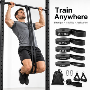 Power Resistance Band Set – Full-Body Strength & Mobility Training (5-Level)