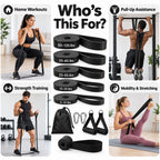 Power Resistance Band Set – Full-Body Strength & Mobility Training (5-Level)