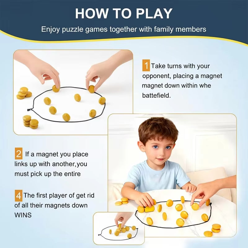 The Magnetic Strategy Game for All Ages