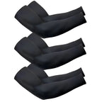 Sun Protection Arm Sleeves for Running, Cycling & Outdoor Training - 3-Pair