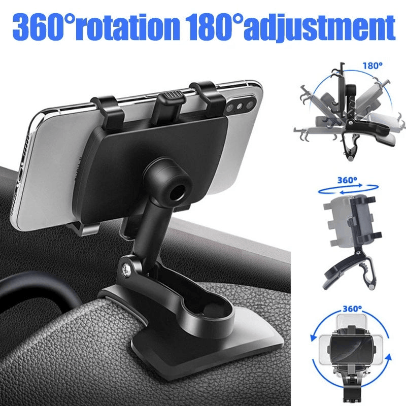 360 Degree Rotation Dashboard Car Phone Holder