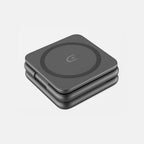 SnapFold 3-in-1 Magnetic Charging Station, Fast Charger, Foldable, Wireless