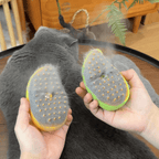 Steamy Cat Brush, 3 in 1 Pet Steamy Brush, Silicone Massage Dog Hair Remover Comb, Pet Hair Remover Misting Comb for Indoor Cats Dogs