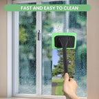 Windshield Cleaner Tool, Car Interior Window Detailing Cleaning Kit with Extendable Handle