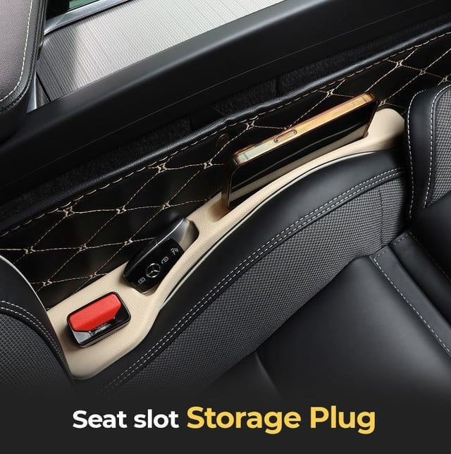 Car Seat Gap Filler, Universal Car Seat Gap Filler Organizer, Seat Gap Plug