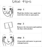 Professional Blackhead Tweezers - Designed for Smooth, Clear Skin (3pcs)