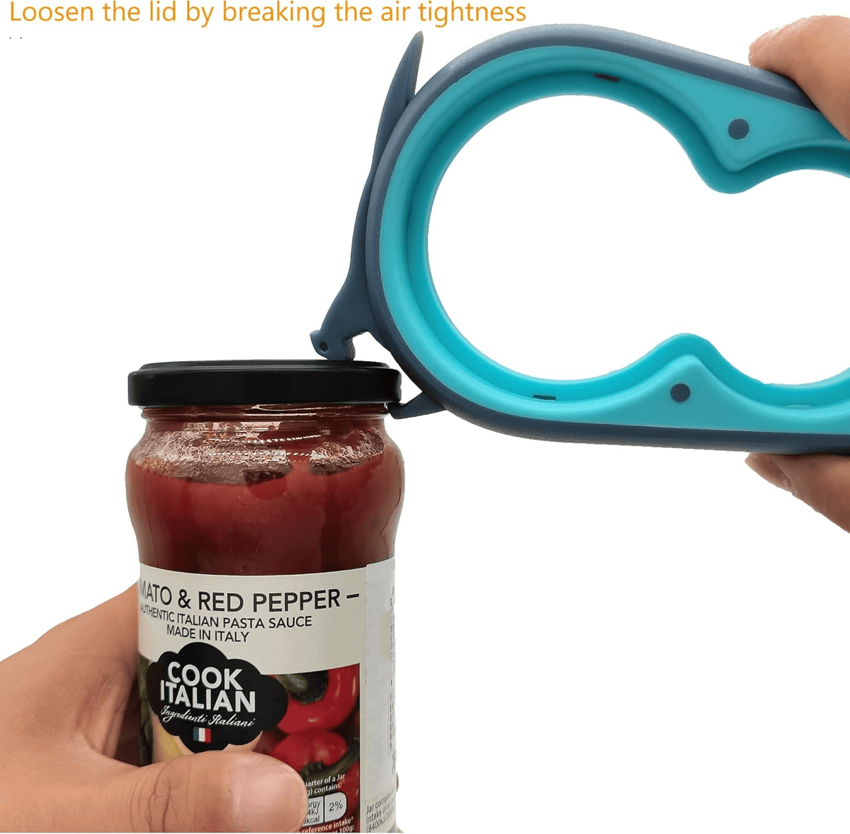 Jar Opener Bottle Opener and Can Opener for Weak hands, Seniors with Arthritis and Anyone with Low Strength