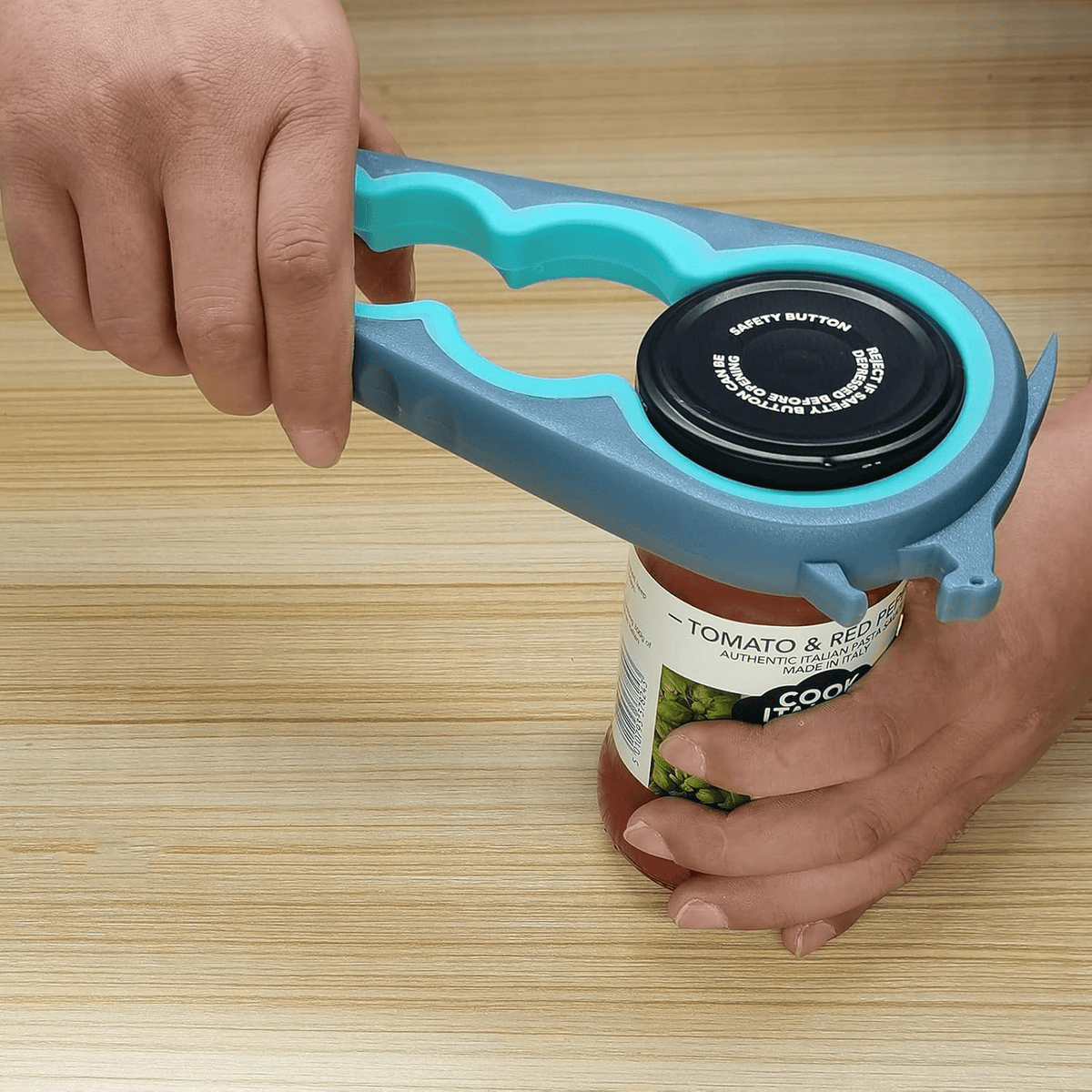 Jar Opener Bottle Opener and Can Opener for Weak hands, Seniors with Arthritis and Anyone with Low Strength