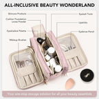 Large-Capacity Travel Cosmetic Makeup Bag, Portable Cosmetic Bag