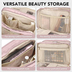 Large-Capacity Travel Cosmetic Makeup Bag, Portable Cosmetic Bag