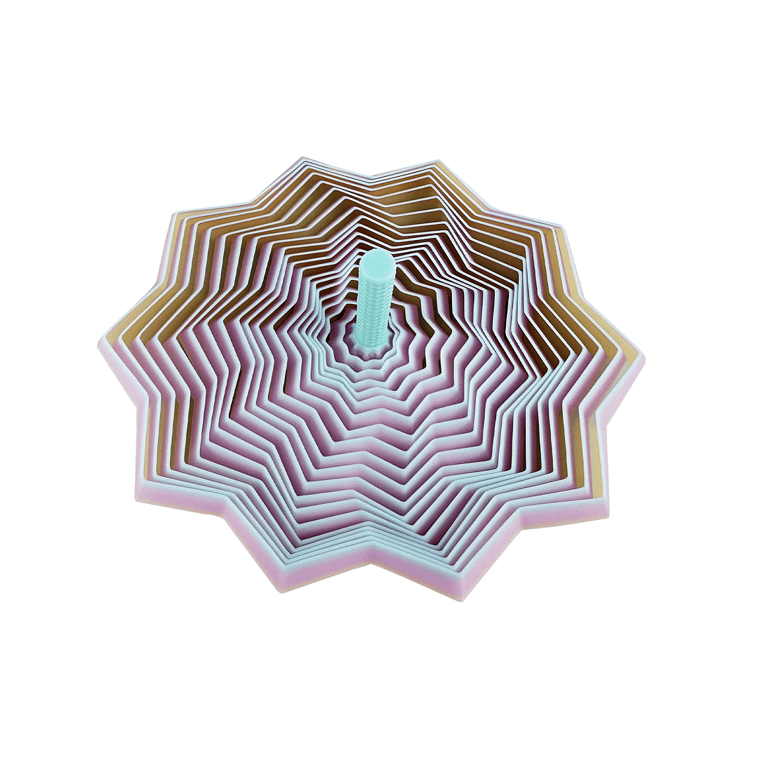 3D Printed Expanded Sensory Fidget Star