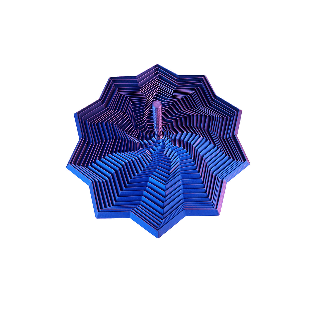 3D Printed Expanded Sensory Fidget Star