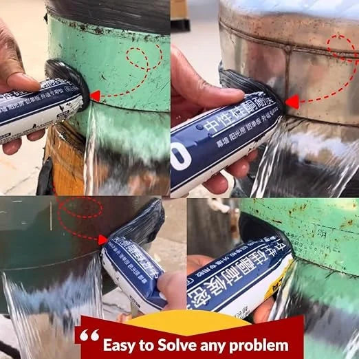 Invisible Leak-Stopper: High-Temp Resistant Waterproof Sealant for Roof & Wall Cracks (26.5 oz/750g)