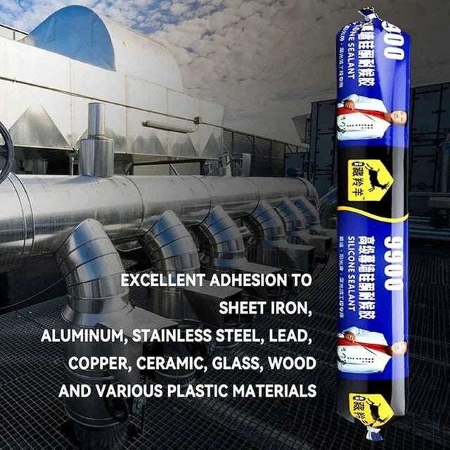 Invisible Leak-Stopper: High-Temp Resistant Waterproof Sealant for Roof & Wall Cracks (26.5 oz/750g)