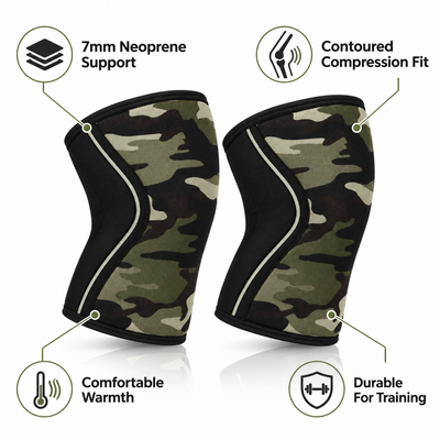 Neoprene Knee Sleeves Support - 7mm version