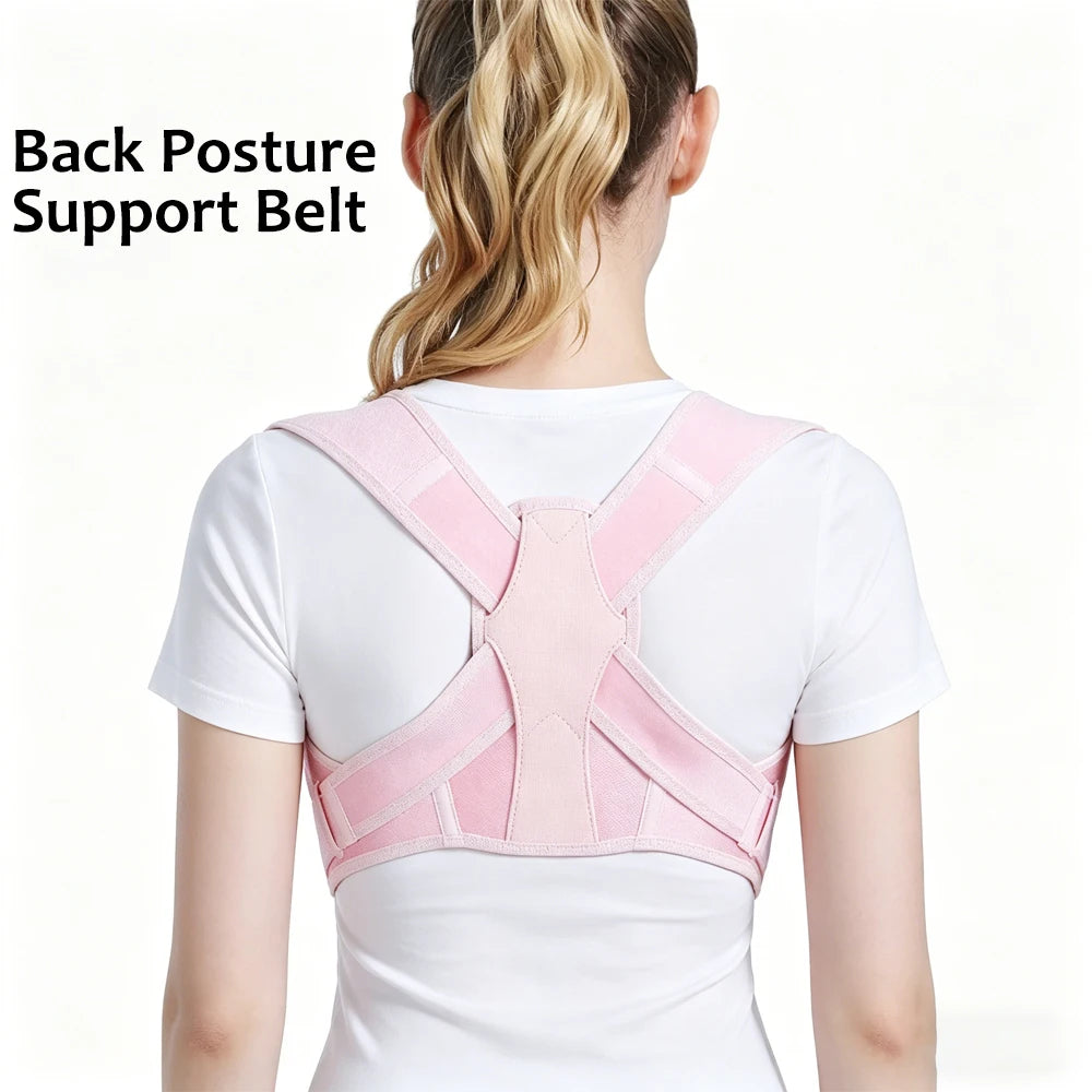 Adjustable Upper Back Posture Support Brace - Premium Version