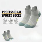 Performance Compression Socks with Cushioned Sole & Breathable Mesh