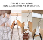 Space-Saving Clothes Hanger Connector Hooks, Clothes Connector Hooks, Stacking Space Saver