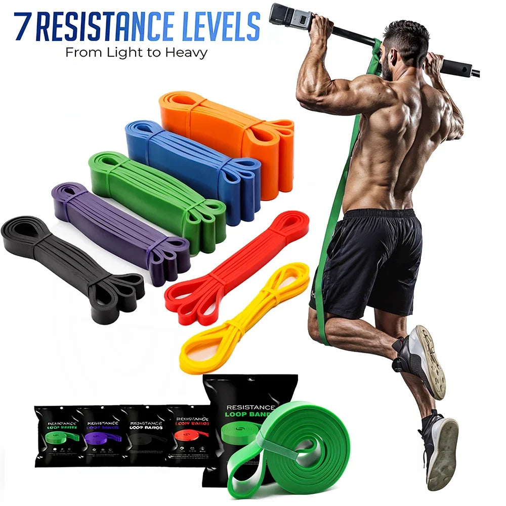 Pull-Up Assistance Resistance Band – 7 Levels