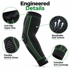Compression Elbow Support Sleeve for Training, Gym & Sports