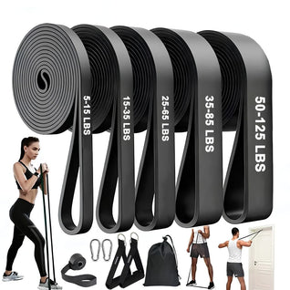 Power Resistance Band Set – Full-Body Strength & Mobility Training (5-Level)
