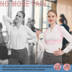 Adjustable Upper Back Posture Support Brace - Premium Version