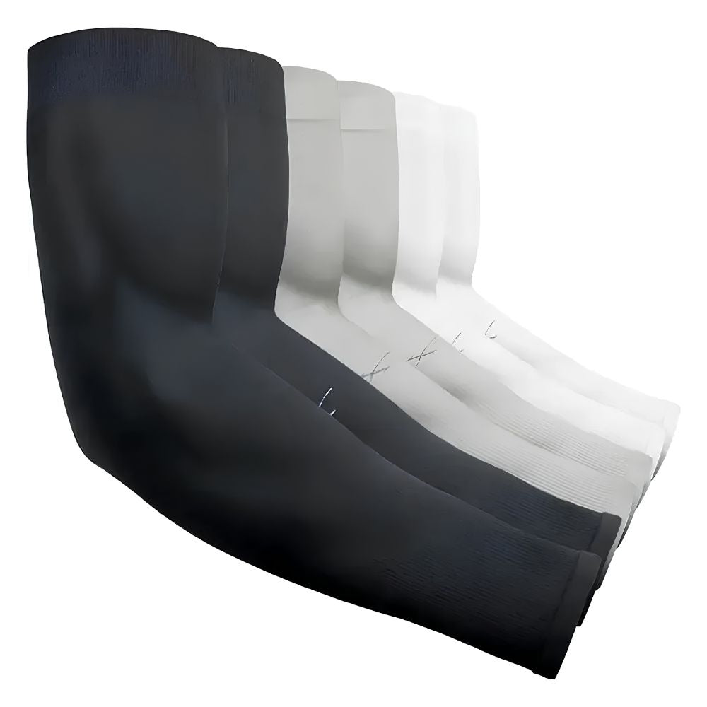 Sun Protection Arm Sleeves for Running, Cycling & Outdoor Training - 3-Pair