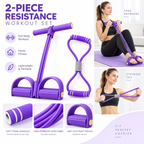 Pedal Resistance Trainer – Full-Body Home Workout Puller