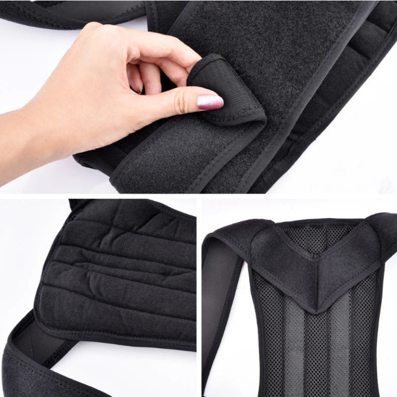 Adjustable Posture Support Brace for Upright Daily Support