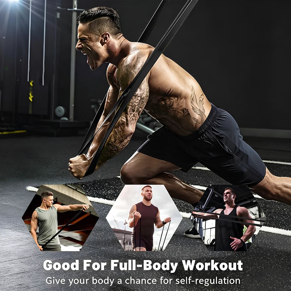 Power Resistance Band Set – Full-Body Strength & Mobility Training (5-Level)