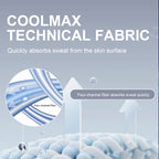 Performance Compression Socks with Cushioned Sole & Breathable Mesh
