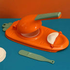 New 2 In 1 Dumpling Maker, New Kitchen Dumplings Making Tool, Manual Dough Presser Dumpling Wrappers Press Wrapper for Dumplings