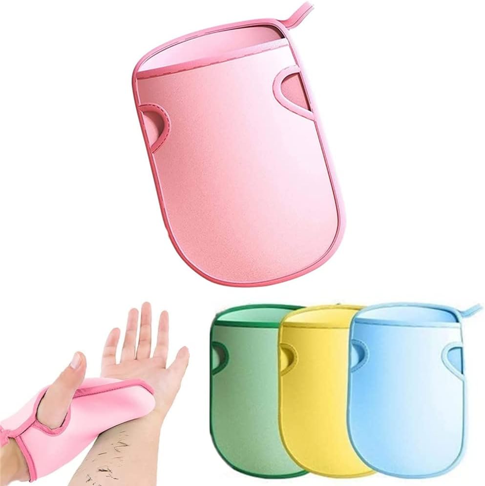 Children's Bath Towels, Soft Shower Gloves, Double-Sided Children And Adult Painless Towel Gloves Sponge
