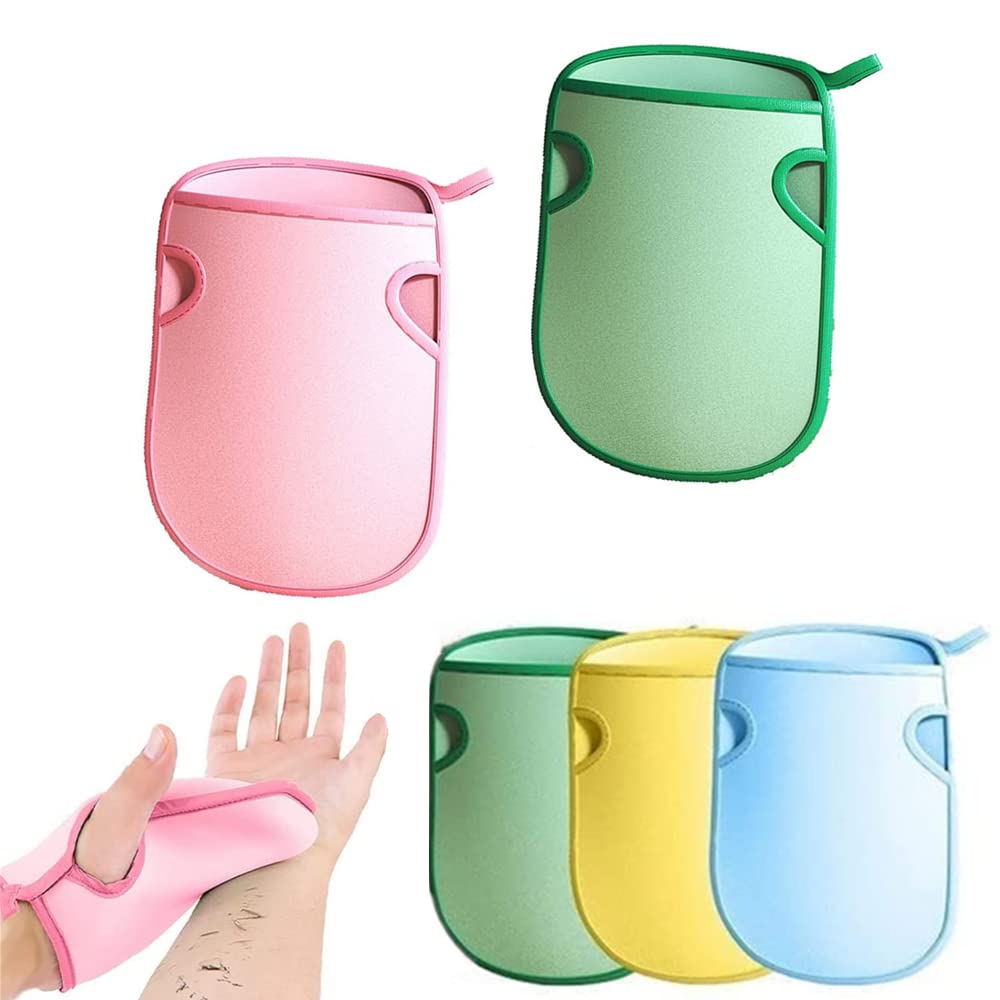 Children's Bath Towels, Soft Shower Gloves, Double-Sided Children And Adult Painless Towel Gloves Sponge