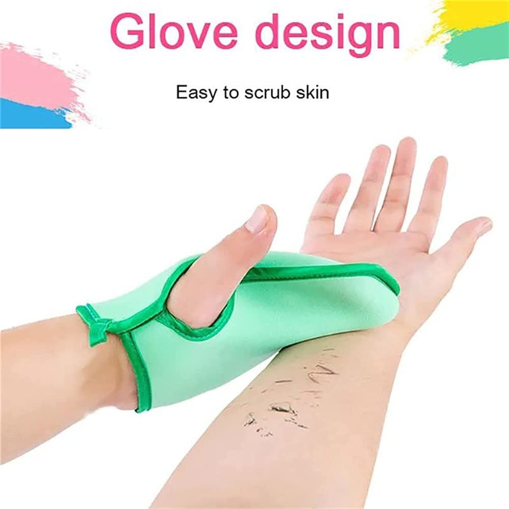 Children's Bath Towels, Soft Shower Gloves, Double-Sided Children And Adult Painless Towel Gloves Sponge