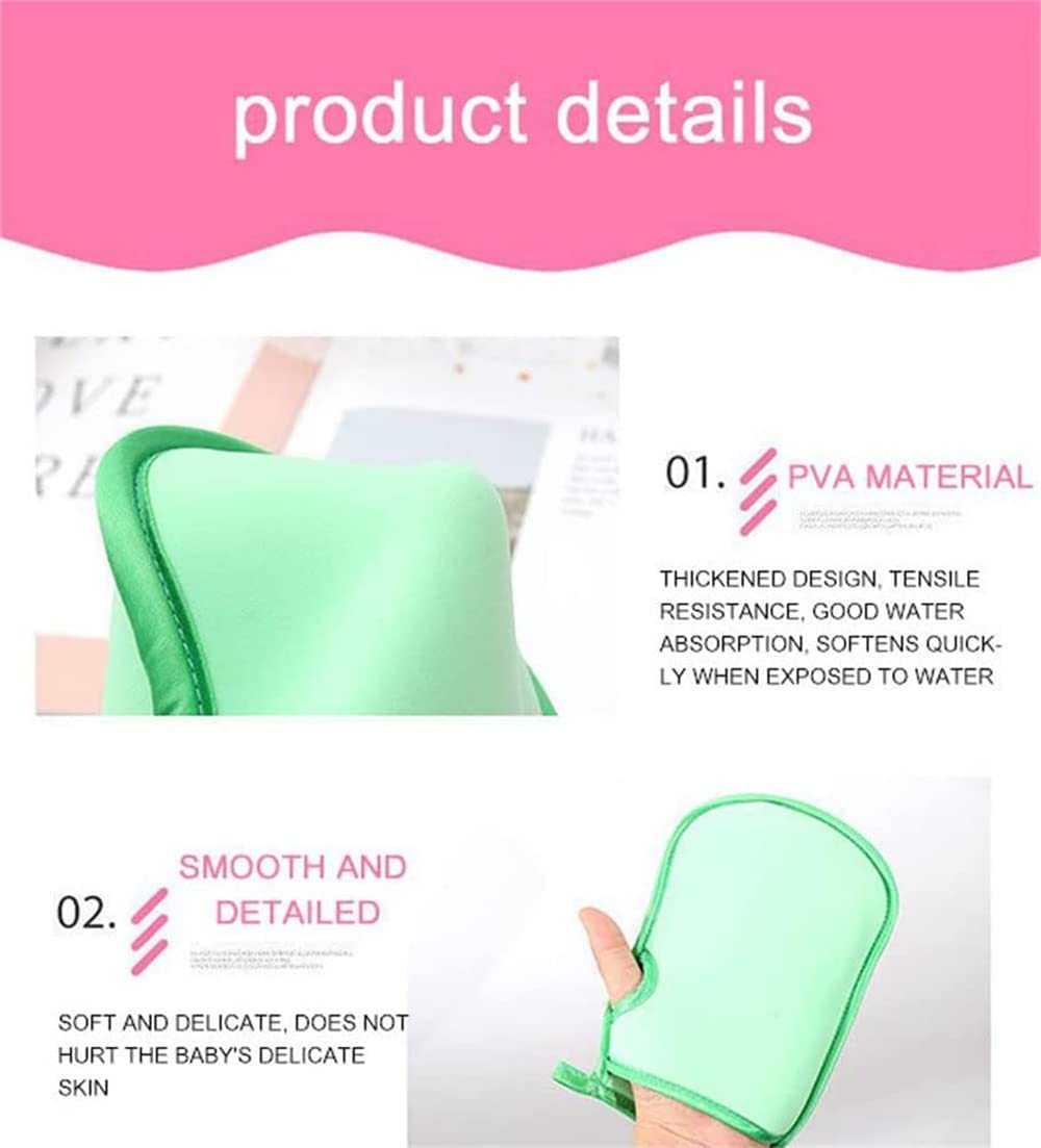 Children's Bath Towels, Soft Shower Gloves, Double-Sided Children And Adult Painless Towel Gloves Sponge