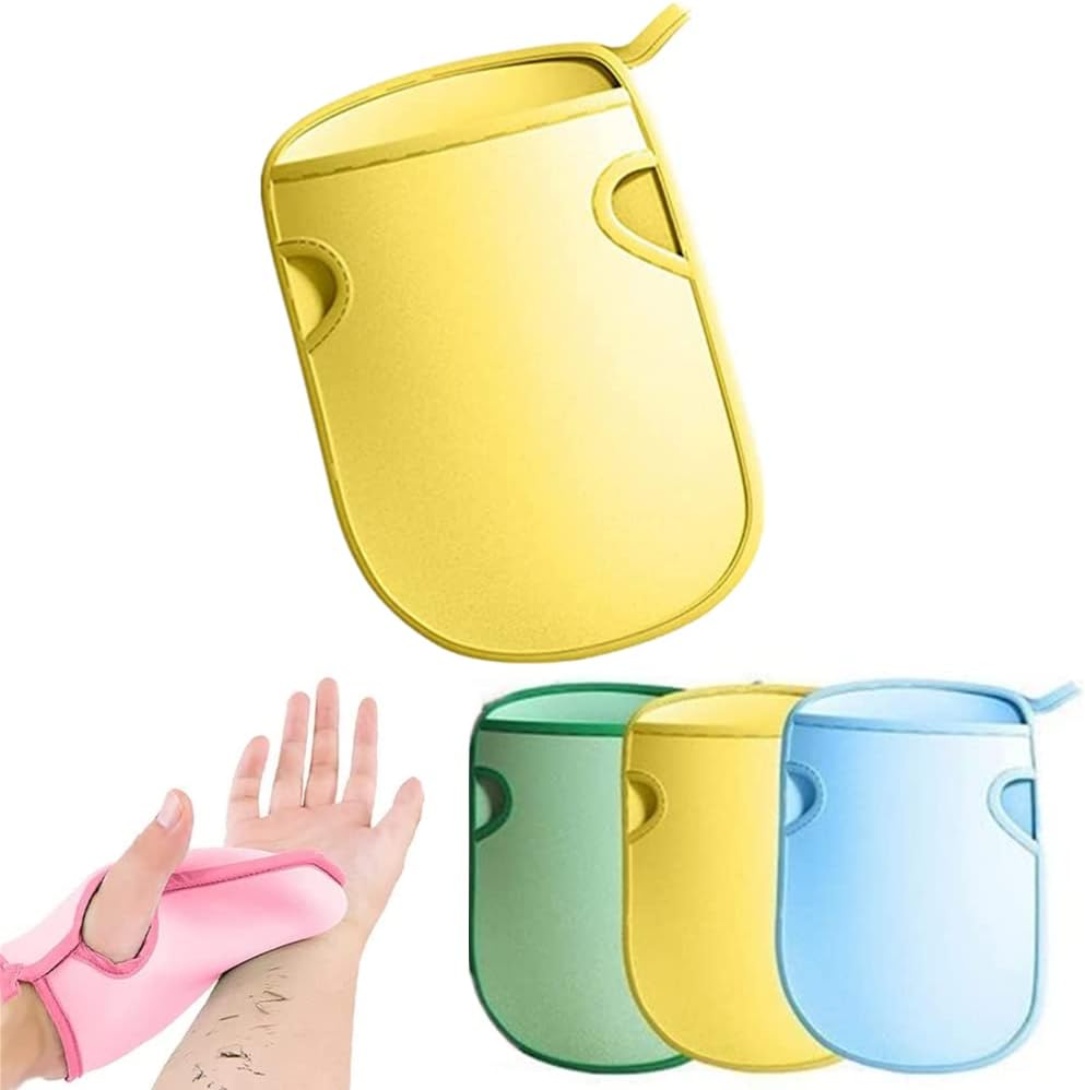 Children's Bath Towels, Soft Shower Gloves, Double-Sided Children And Adult Painless Towel Gloves Sponge