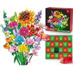 24 Days Countdown Calendar Gifts Box 3D puzzle Toys Set