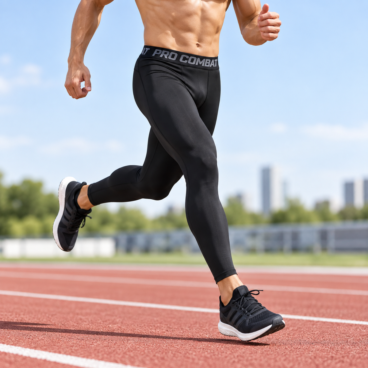 Men’s Compression Training Tights for Running, Gym & Sports