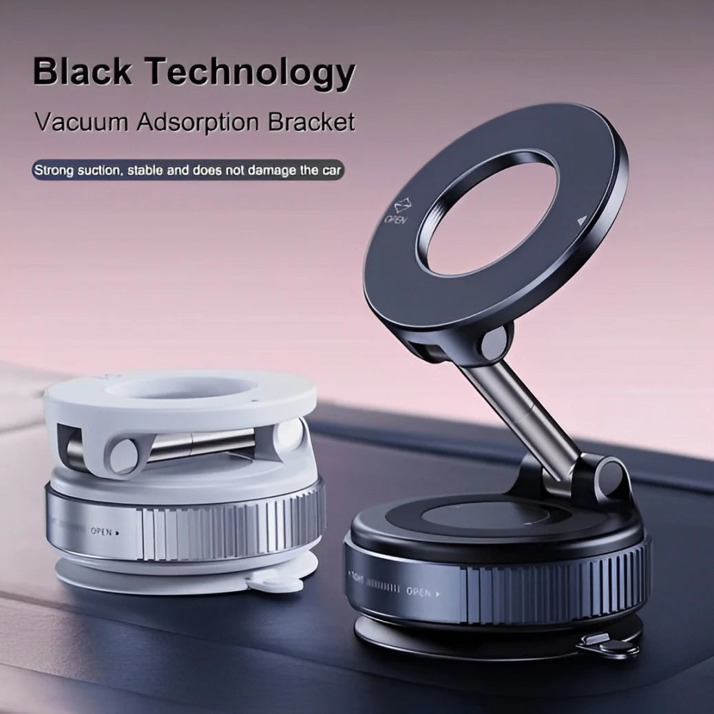 360° Vacuum Magnetic Car Phone Holder