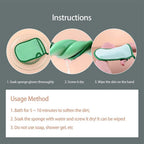 Children's Bath Towels, Soft Shower Gloves, Double-Sided Children And Adult Painless Towel Gloves Sponge