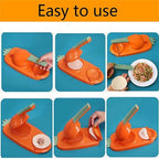New 2 In 1 Dumpling Maker, New Kitchen Dumplings Making Tool, Manual Dough Presser Dumpling Wrappers Press Wrapper for Dumplings
