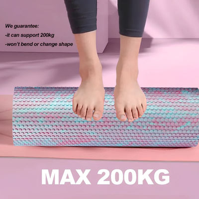 EVA Foam Roller – 15 × 45 cm, Dual Firmness (6 Colors)