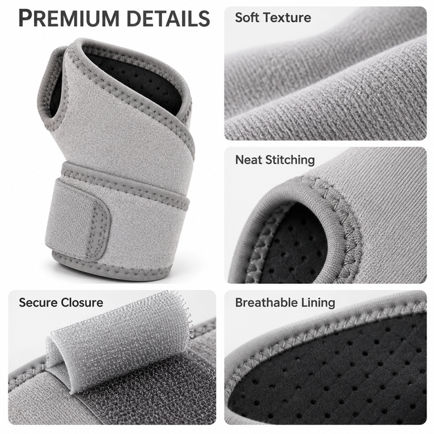 Adjustable Wrist Support Wrap