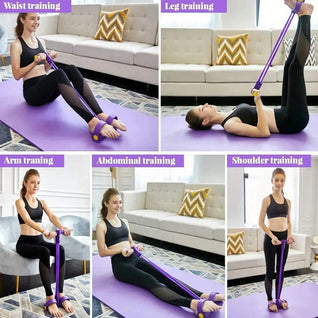 Pedal Resistance Trainer – Full-Body Home Workout Puller