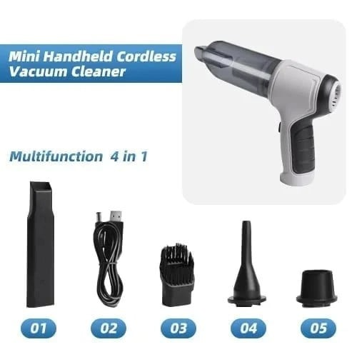 Powerful Wireless Car Vacuum Cleaner