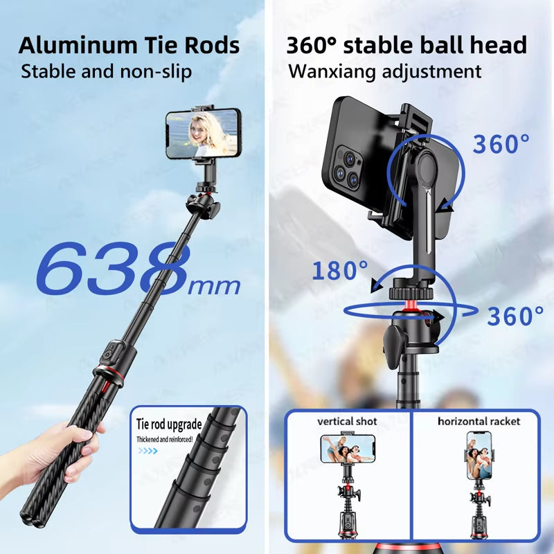 Octopus Tripod Flexible Selfie Stick Smartphone Vlog Video Stand Tripod Outdoor Live Shooting for iPhone Xiaomi Phone Camera
