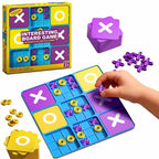 Ultimate Tic Tac Toe Family Strategy Game - 2 Game Modes - Fun Board Game for Kids and Adults