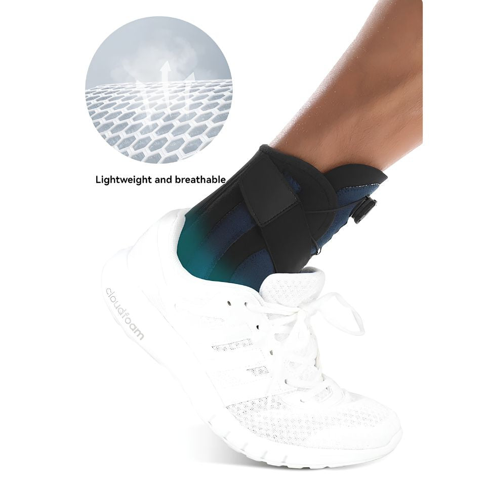 Adjustable Performance Ankle Support with Dial-Fit Tension System